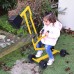 Costway Heavy Duty Kid Ride-on Sand Digger Digging Scooper Excavator for Sand Toy   